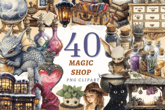 Download Magic Shop PNG Bundle - Shop Collection