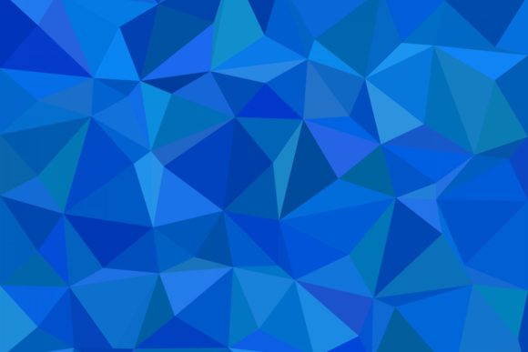 Download Blue Triangle Mosaic Background - Premium Bundle